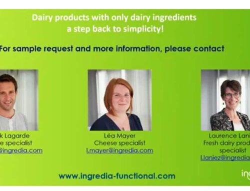 How can milk proteins provide a clean label solution for dairy products