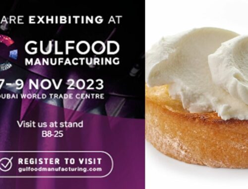 Our functional milk proteins at Gulfood Manufacturing show